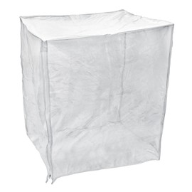 New Star Foodservice 36534 Commercial-Grade Sheet Pan/Bun Pan Rack Cover, Plastic, 10-Tier, 28" L x 23" W x 33" H, Clear