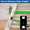 Muzata Slope Cable Railing Post 36 Inch for 25-40 Degrees