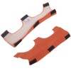 TOPWA 10PCS Sweatband welding Brown Sweatband Hard Hat Headbands for