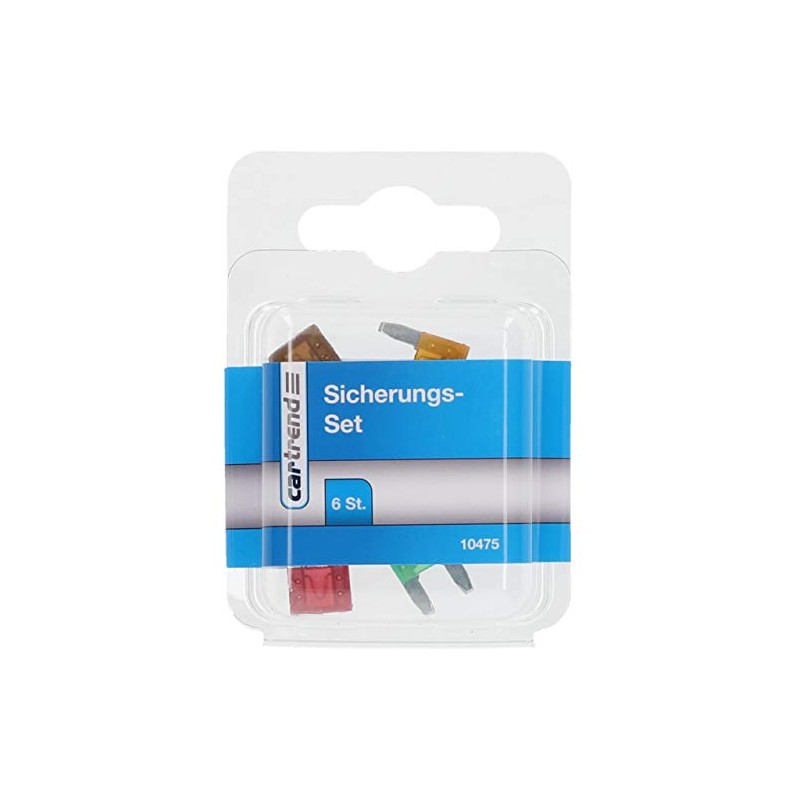Cartrend 10475 Mini Fuses for Use in Cars with 12