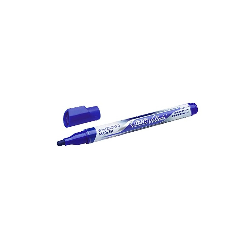 BIC Velleda Pocket Whiteboard Pens - Blue, Box of 12