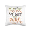 Welcome To Our Patch Pumpkin Gift Cute Orange Nice Welcome