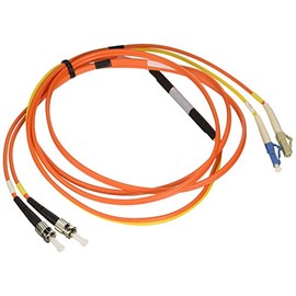 Tripp Lite Fiber Optic Mode Conditioning Patch Cable (ST/LC), 2M (6-ft.)(N422-02M)
