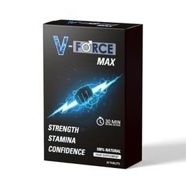 V-Force MAX 20 Tablets – Herbal Supplement for Energy, Focus & Mental Clarity – Supports Stamina & Alertness – Occasional Use for an Active Lifestyle