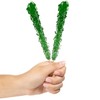 Green Rock Candy Sugar Sticks - Green Apple Flavored -