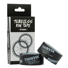 Thinvik Upgraded Tubeless Bike Wheel Rim Tape Width 21/23/25/27/29/31/33/35 mm x Length 5.5m/18.04ft Roll Anti Puncture for Mountain&Road Bike Wheel Carbon set-23mm
