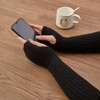 Gisimo 100% Merino Wool Arm Warmers Long Fingerless Gloves Knit