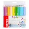 Kores Kolores 24 Pastel Colouring Pencils