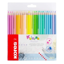 Kores Kolores 24 Pastel Colouring Pencils