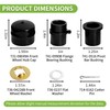 941-0990B Front Wheel Bearing Rebuild Kit Compatible with Cub Cad