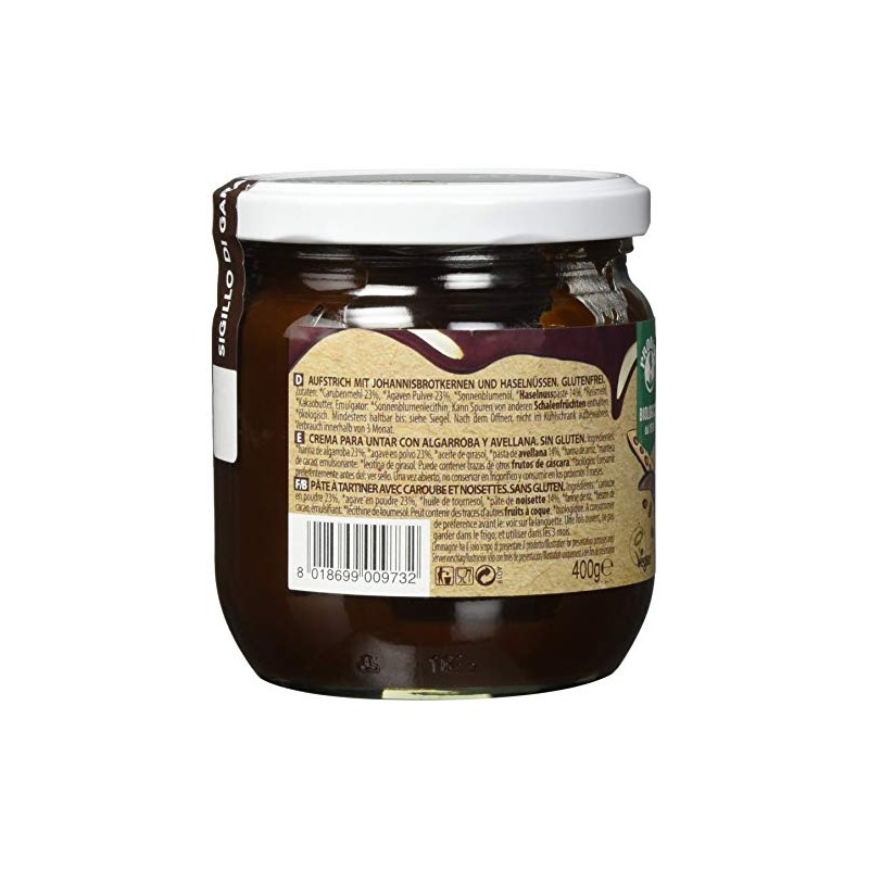 Probios Nuts Bio alla Carruba, senza Latte - 1 Pezzo