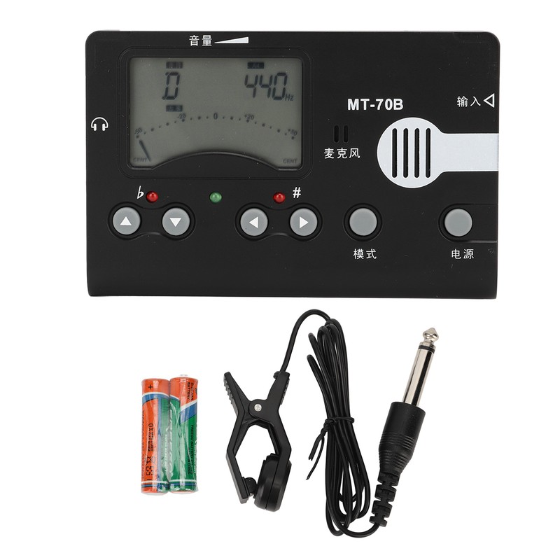 MT 70B Digital Metronome Tuner Tone Generator Guzheng Tuner with
