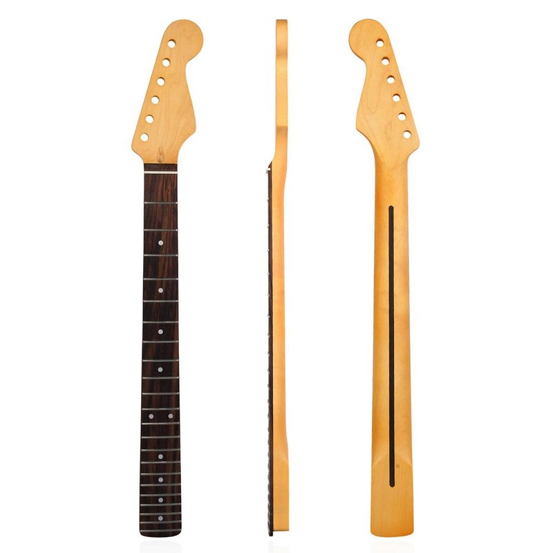 Electric Guitar Neck 22 Fret Maple Fretboard Guitar Neck for