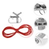 BESPORTBLE 1 Set Aluminum Pool Cover Winch with Self Locked