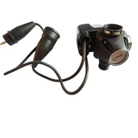 PM/5-3W Pressostato per autoclave con manometro e raccordo integrati