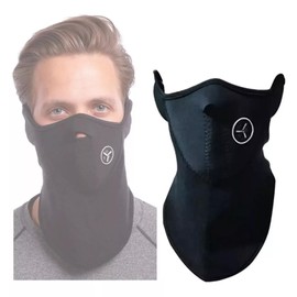 TIKAM Pasamontañas para Moto, Máscara a Prueba de Viento, Calor en Cara y Cuello, Unisexo, Balaclava Moto Invierno para Ciclismo, Pesca y Senderismo