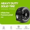 11x6.00-5 Flat Free Tire,with 3/4" or 5/8" and 1/2" Bearings,