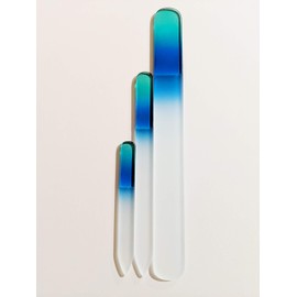 Bywabeé Etched Crystal Glass Nail File Set