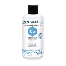 Fauna Marin Elementals Trace Cu Highly Concentrated Copper Solution for Saltwater Aquariums, 250 ml