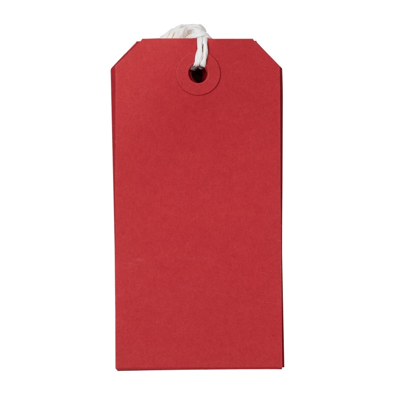 JAM PAPER Gift Tags with String - Medium - 4