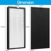 XD6065 Activated Carbon & XD6075 True HEPA Replacement Filter, Compatible