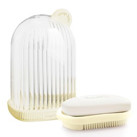 Travel Soap Case, Soap Box with Lid Portable Waterproof and Leakproof, Travel Soap Case Leakproof, Soap Dish for Shower for Bathroom, Shower, Gym, School, Camping, Vacation, Outdoor