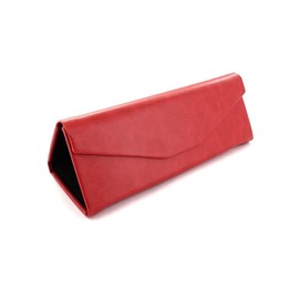 OWNDAYS OM5003 Glasses Case, Foldable, Portable, Lightweight, Glasses, Sunglasses Case, red