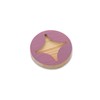 Noren Bamboo Chopsticks Rest (Bamboo Chopsticks Rest, Cloisonne Peach) Chopstick