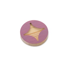 Noren Bamboo Chopsticks Rest (Bamboo Chopsticks Rest, Cloisonne Peach) Chopstick Rest, Made in Japan, Kyoto, Wooden Spoon Rest, Fork Rest, Cutlery Rest, Souvenir, Japanese Souvenir