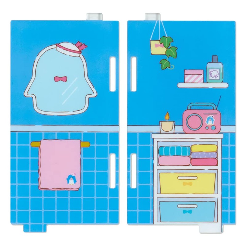 Sanrio 868914 Tuxedo Sam Acrylic Stand Room Bathroom (Enjoy Idol)