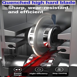 Dual-Mode Wire Stripper Machine: Drill-Powered & Manual Operation for 0.04"-1"Scrap Wires，Wire strippers with Spring-Loaded Blade System ，Portable Copper Recycling Tool for DIY & Professional Use