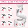 Louise Maelys 1.5 Inch Happy Mail Stickers 500 Pcs Lables