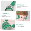 Mipcase Rhinestone Dinosaur Headphones for Headset with Mic Safe Volume