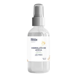 HEBBE Hidrolato De Avena 120 ml | Tónico Facial Calmante | Capa Protectora Hidratante | Piel Sensible | Mantiene El pH