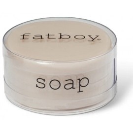 Fatboy soap will help you scrub up, keep you clean and make you more attractive