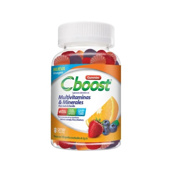 C-Boost - Gomitas con Multivitaminas y Minerales – Suplemento alimenticio