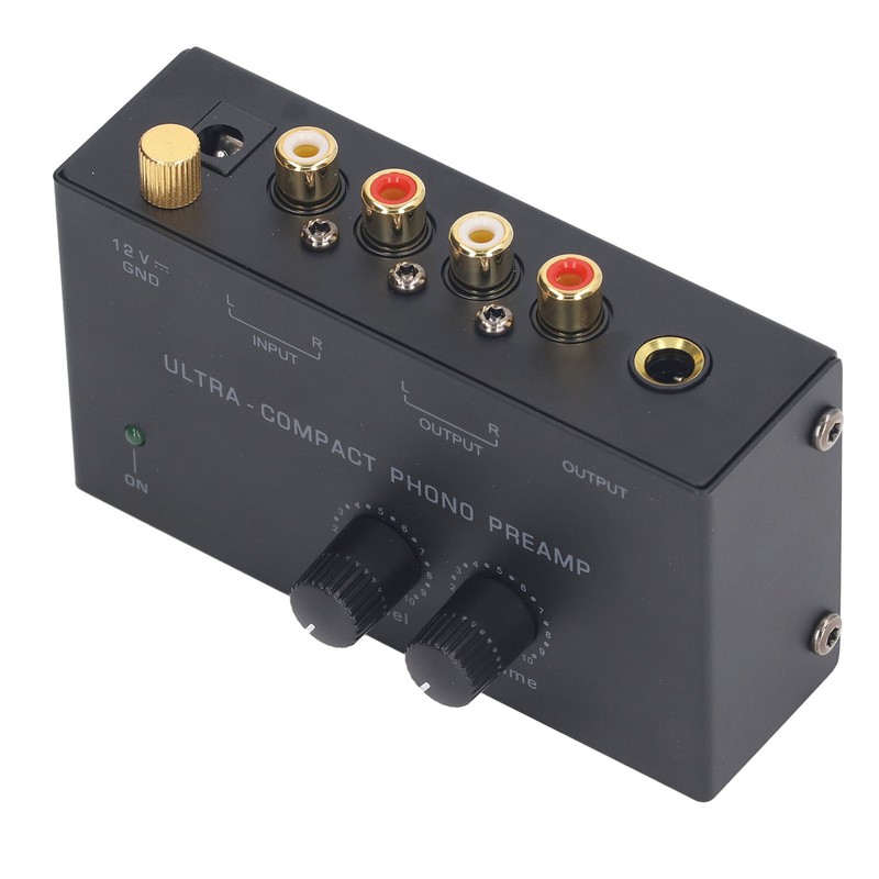 Professional Sound Mixer PP500A Vinyl Record Player Preamplifier Active RIAA