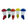 GRIPER. Paquete de 5 Bebederos/comederos externos para Aves, Canarios Modelo