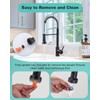 Pull Down Faucet Head Replacement: 3-Function Faucet Sprayer Head with