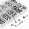 240 Pieces #6-32 Phillips Pan Head Machine Screws Nuts Washers