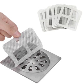 Drain Seals, 100 Pieces, For Hair Removal, Non-Peeling, Leak Prevention, Disposable Filters, Easy To Apply, For Drainage Gutters, Kitchens, Washbasins, Baths