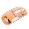 Wireless Bluetooth 3 Mode BT5.1 BT5.1 2.4GHz Mouse Transparent Clear
