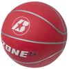 Baden Junior Zone Rubber Basketball, Indoor and Outdoor Ball, Red,
