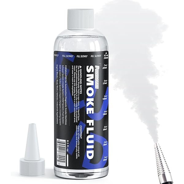Smoke Machine Liquid - 8.5oz(250ml) - Smoke Fluid Refill Solution