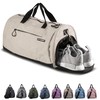 Fitgriff® Gym Bag for Men & Women with Shoe &