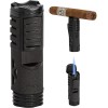 Xikar Tactical 1 Single Jet Flame Lighter, Cigar Rest On