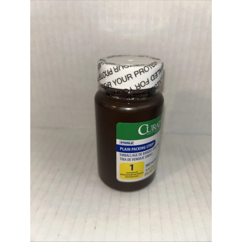 Curad Plain Packing Strip 1/4in X 5 Yards New Sealed