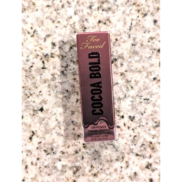 Too Faced NIB NEW Too Faced Cocoa Bold Em Power