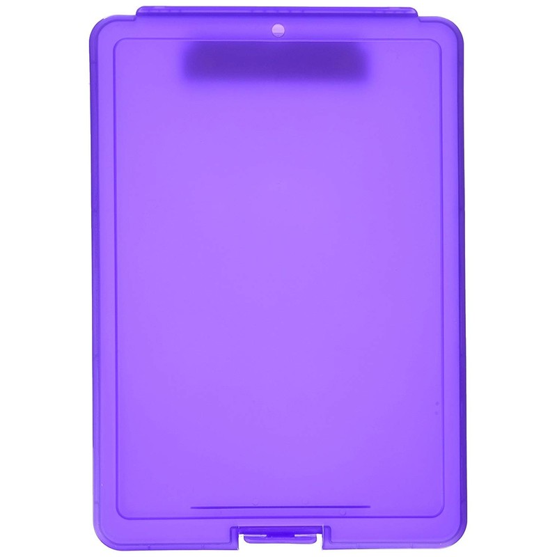 A4 Clipboard Box File Durable Waterproof Document Filing Storage Case