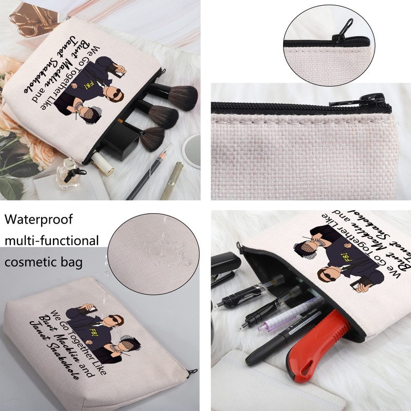 VAMSII Anniversary Makeup Bag We Go Together Like Burt Relationship